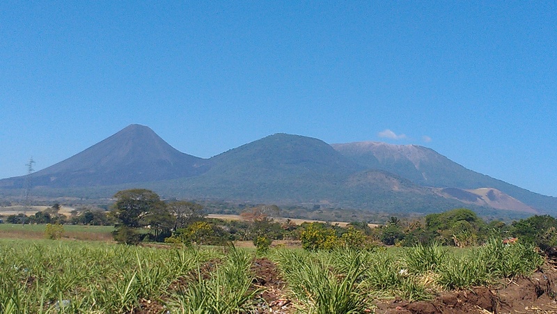 mountain range, tranquility, no people, landscape, mountain peak, clear sky, scenics - nature, 2K, el salvador, nature, el sunza, grass, semi-arid, land