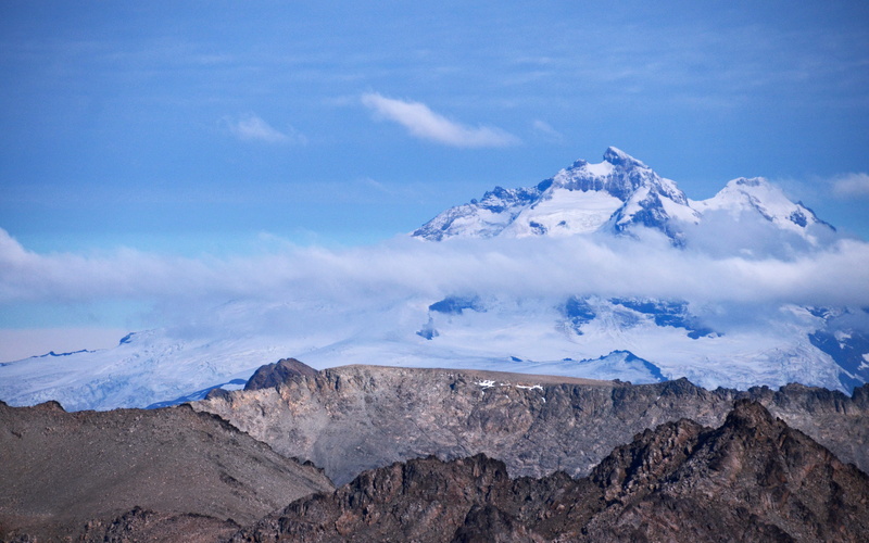 rock, scenics - nature, mountain, cerro tronador, tranquil scene, beauty in nature, sky, environment, travel destinations, no people, nature, argentina