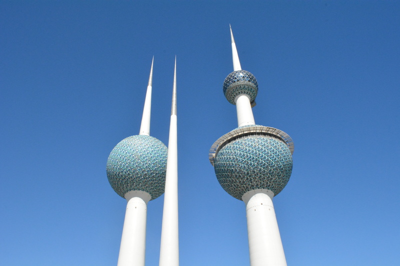 outdoors, buildings, blue, tourism, no people, spire, cityscape, global communications, tall - high, architecture, clear sky, landmarks, building exterior