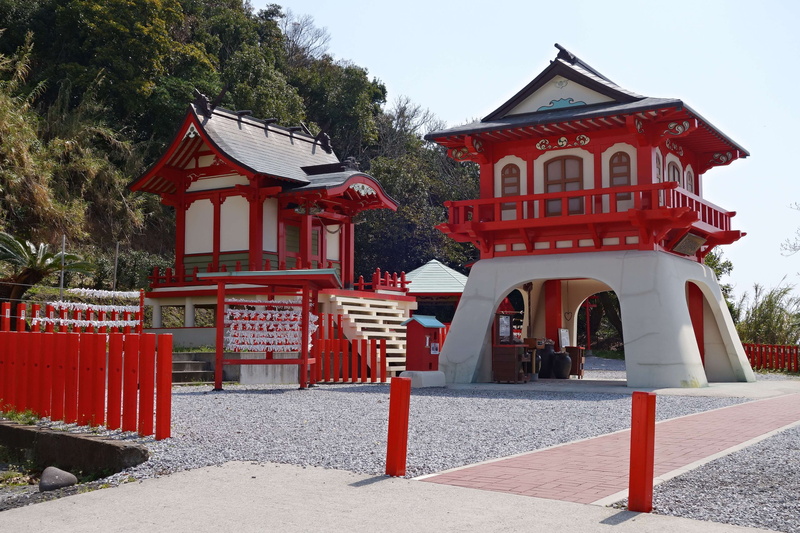 city, day, house, kagoshima japan, plant, religion, tree, sky, spirituality, travel destinations, japanese temples, building, belief, built structure, building exterior