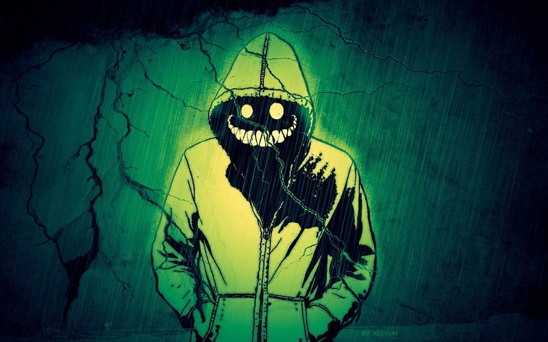 smiling, creepy, cloaks, teeth, green, 720P