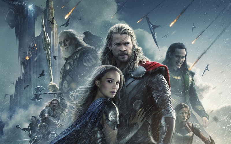 world, 2K, dark, thor 2, poster, movie, thor