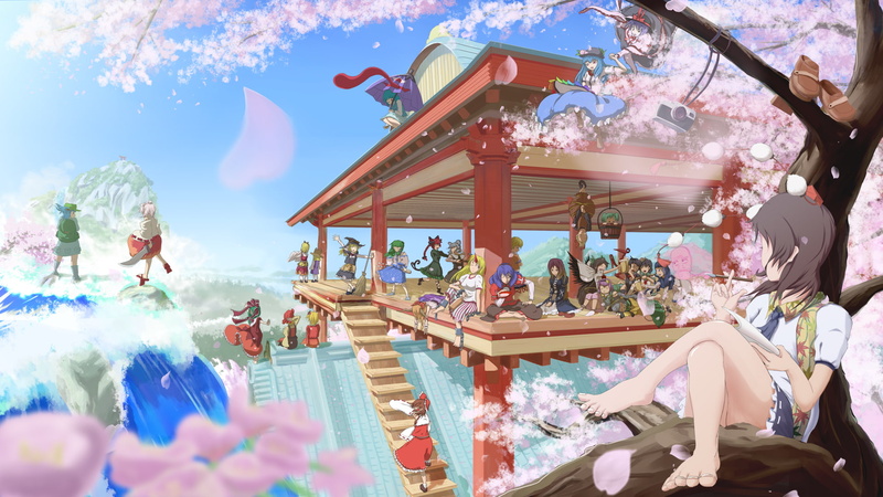 nazrin, houjuu, kumoi, yasaka, rin, touhou, nagae, shizuha, minoriko, kanako, aki, 1080P, suika, ibuki, kaenbyou, sanae, kisume, kochiya, unzan, ichirin