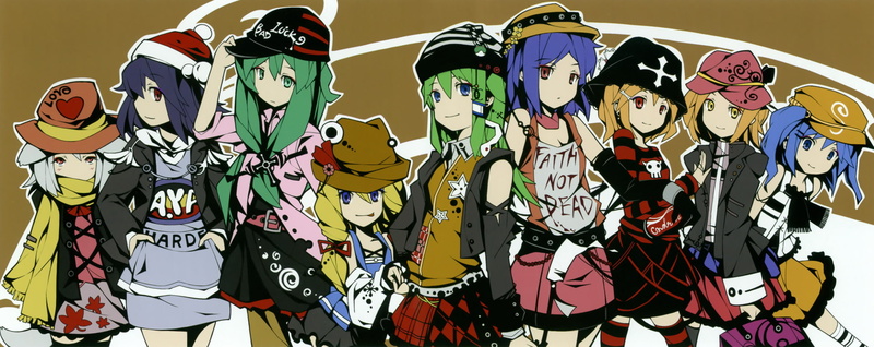 Momiji Inubashiri, Aya Shameimaru, Kanako Yasaka, Suwako Moriya, Sanae Kochiya, Shizuha Aki, Touhou, Nitori Kawashiro, 1080P, Anime, Minoriko Aki, Hina