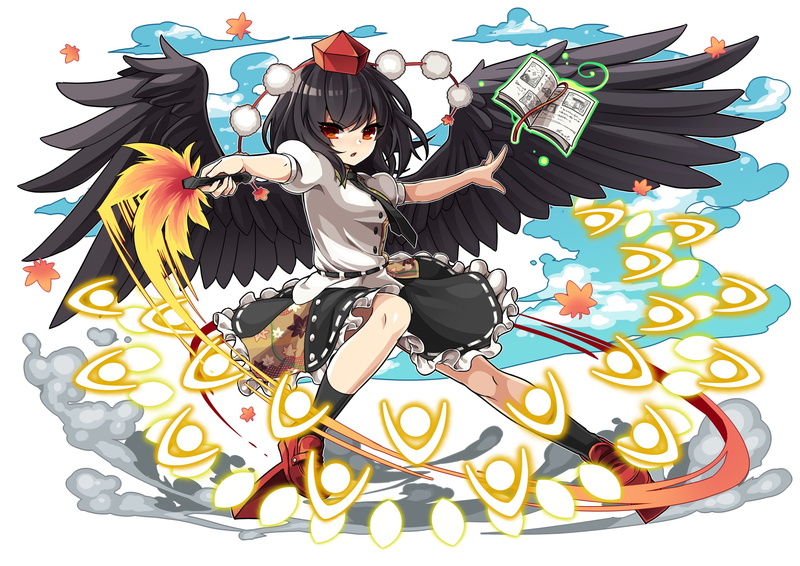 2K, Anime, Aya Shameimaru, Touhou