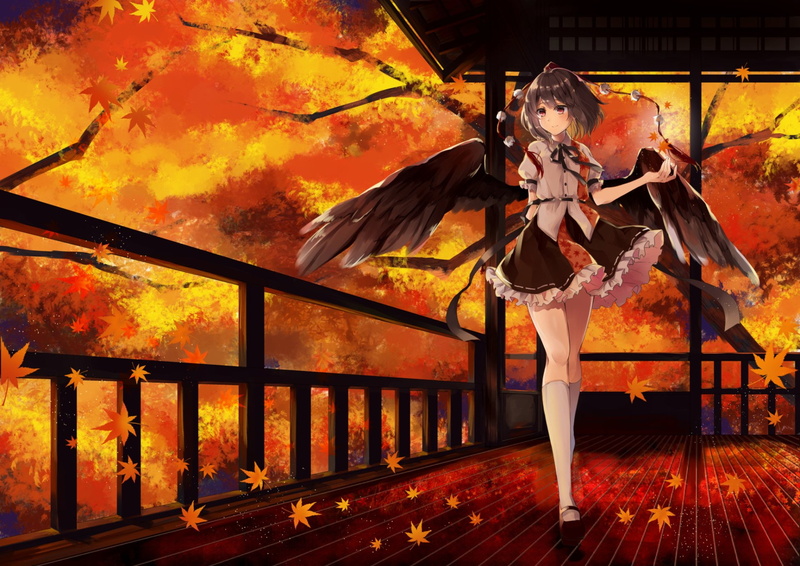 Anime, 1080P, Aya Shameimaru, Touhou