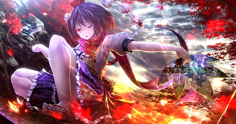 Touhou, Aya Shameimaru, 1080P, Anime
