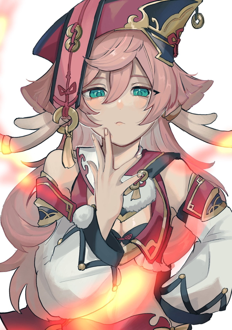 anime girls, 1080P, Genshin Impact, Yanfei(Genshin Impact)