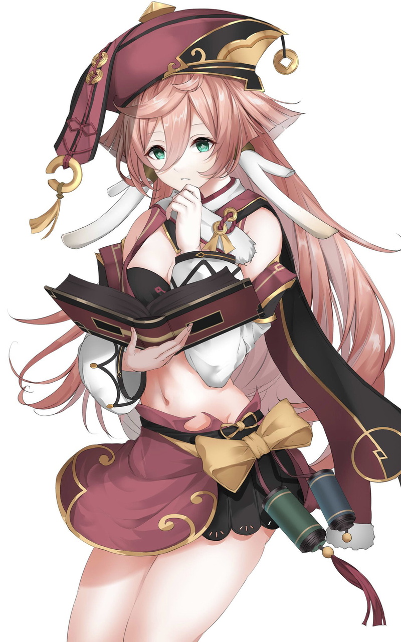 1080P, Genshin Impact, anime girls, Yanfei(Genshin Impact)
