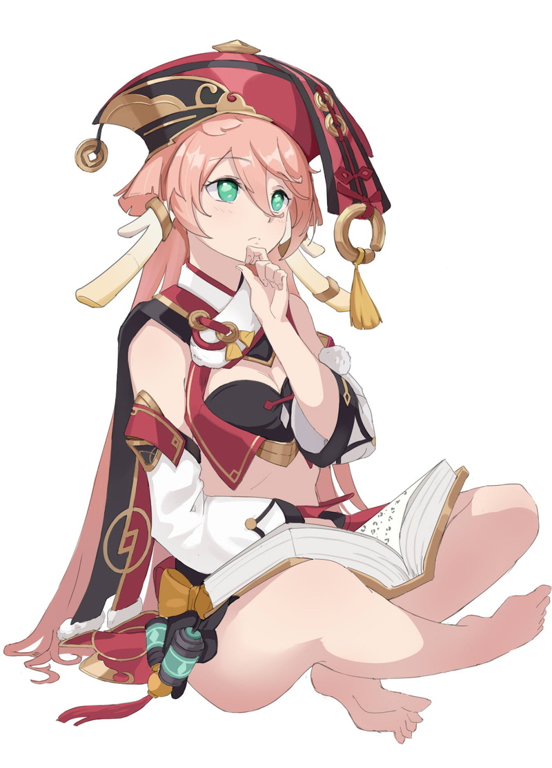 anime girls, Genshin Impact, Yanfei (Genshin Impact), 720P