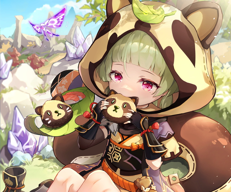 Sayu (Genshin Impact), Genshin Impact, video game art, 2K, anime games, Video Game Creatures, anime, video game girls, video game characters, video game