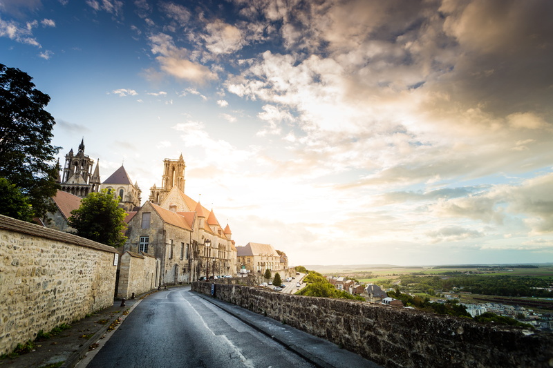 castle, street, road, built structure, daytime, church, red, sea, gray, asphalt, photo, nature, coastline, tourism, sky, tamron, the way forward, transportation
