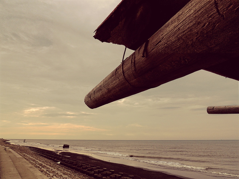ocean, day, dusk, beauty in nature, 4K, tranquility, transportation, seashore, cloud - sky, seascape, land, road, nature, sky, dawn, horizon, outdoors