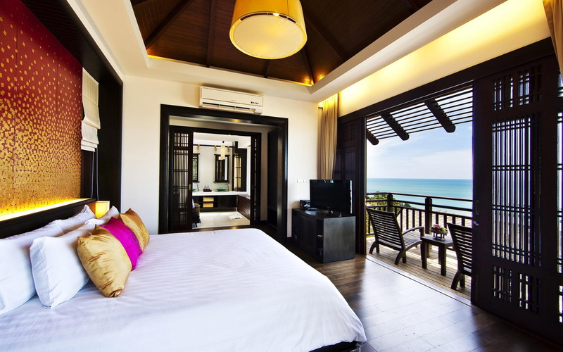 s, photo, inner architecture, view, balcony, 1080P, architecture, pillows, bedroom, wall