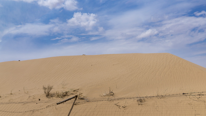cloud - sky, desertification, sky, natural, inner mongolia, semi-arid, climate, no people, beauty in nature, tranquil scene, tranquility, scenery, sand