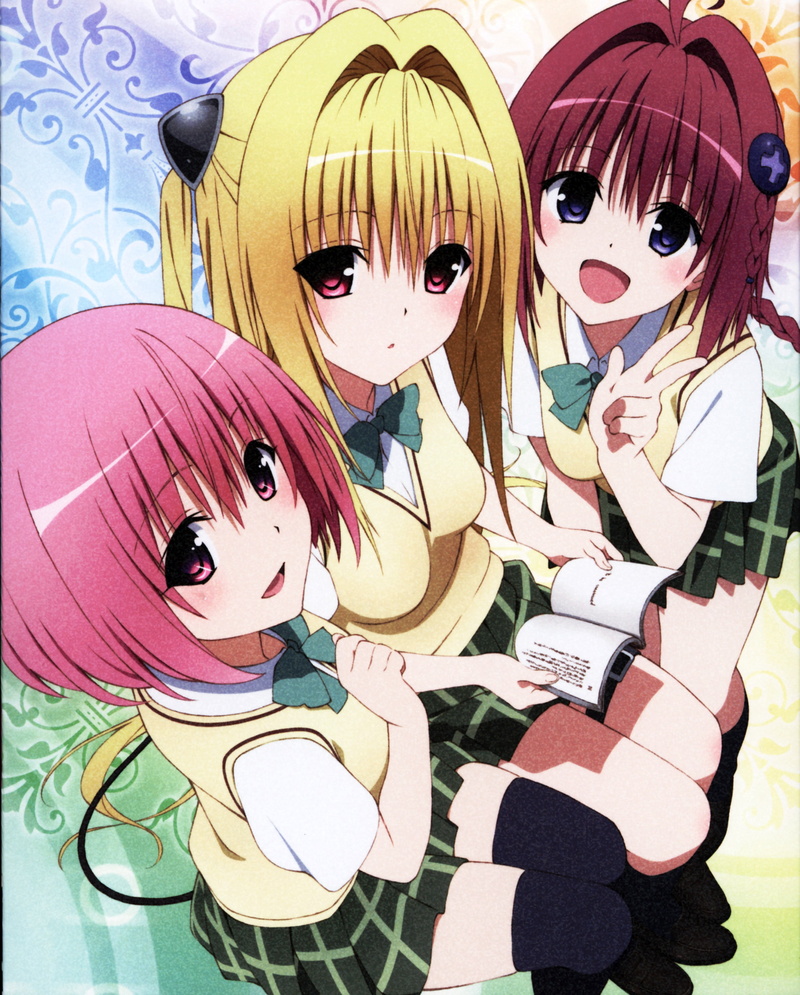 momo, 4K, love, kurosaki, mea, deviluke, velia