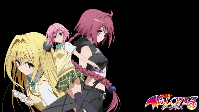 Momo Velia Deviluke, To Love-ru Darkness, Kurosaki Mea, Golden Darkness, To Love-ru, 1080P