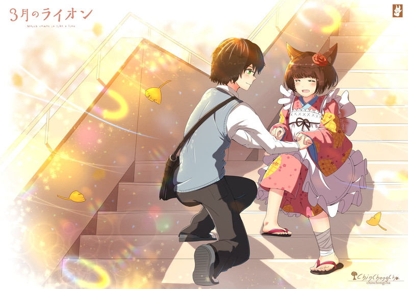 Anime, Hinata Kawamoto, 1080P, Rei Kiriyama, March Comes in Like a Lion
