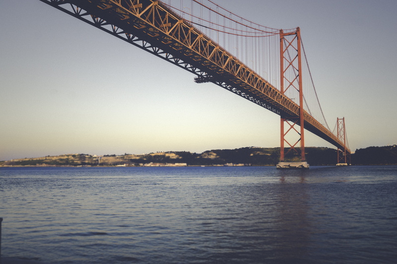 nature, orange, 25 april, water, built structure, structure, sky, connection, low angle view, rio, architecture, waterfront, landmark, city, 4K, francisco