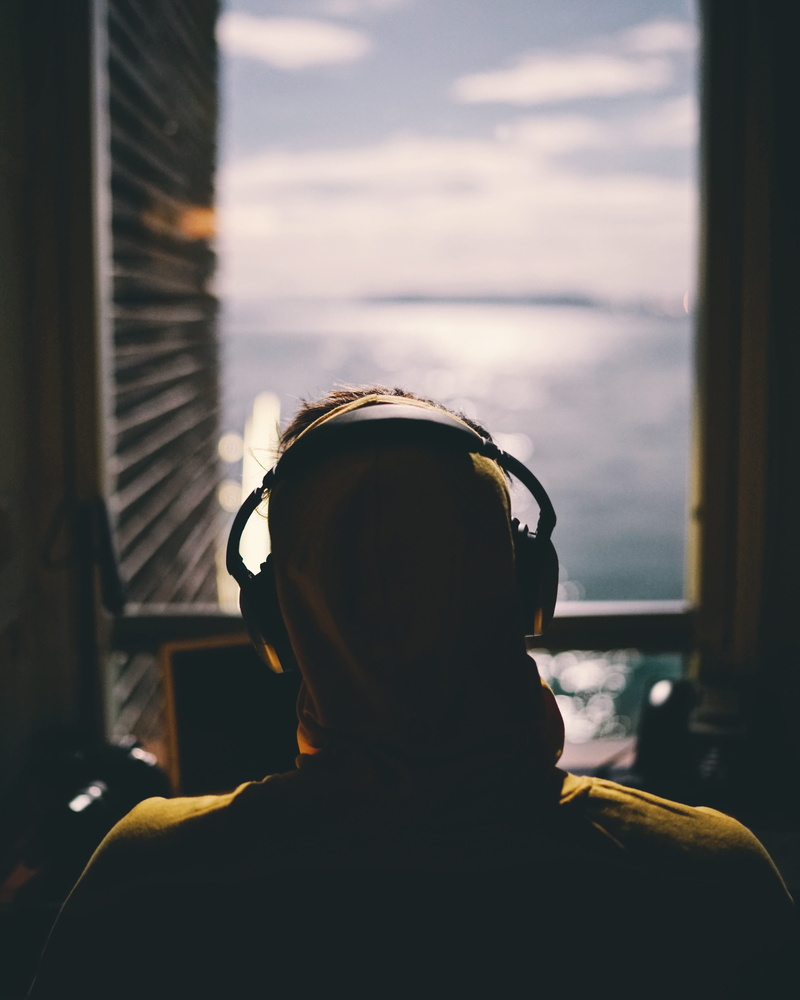 shift, black, portrait, lens, one person, photography, headshot, occupation, headphones, men, lifestyles, male, tilt, helmet, facing, body, wireless, water