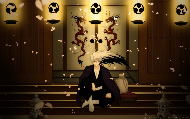 Nurarihyon no Mago, real people, human representation, Anime, celebration, one person, indoors, art and craft, adult, architecture, leisure activity, men