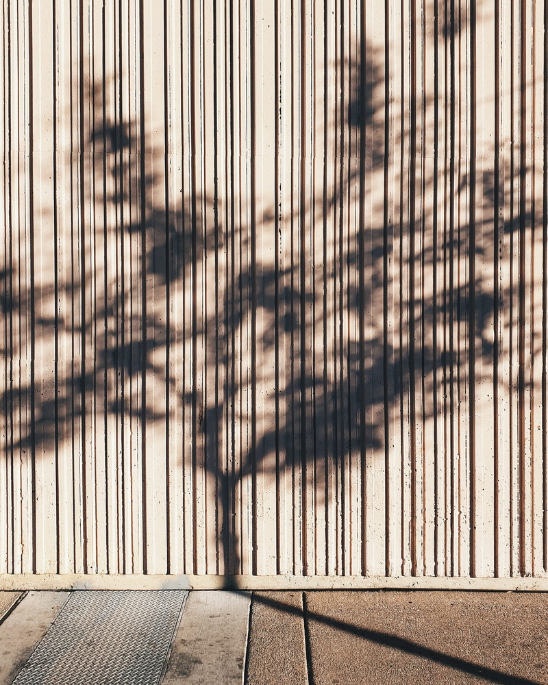 absence, footpath, sunlight, apparel, pavement, wall - building feature, floor, grey, barrier, shadow, metal, brick, banister, day, pattern, railing, plywood