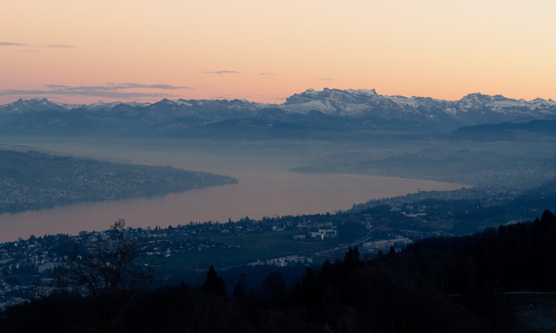 switzerland, outdoors, 5K, tree, silhouette, non-urban scene, zürich, mountain range, nature, sky, tranquil scene, panorama, no people, sunset, lake, orange color