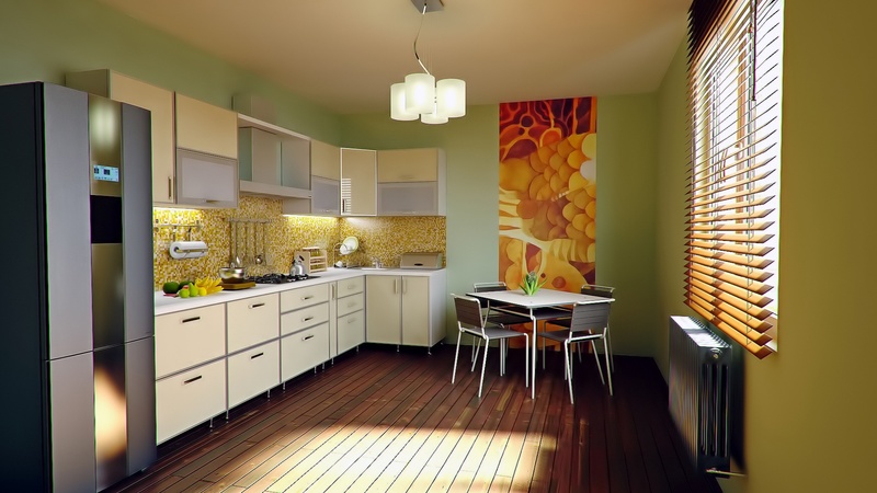 kitchen, home Interior, design, drawers, architecture, residential Building, wood - material, home, indoors, cabinets, home showcase interior, modern, 1080P