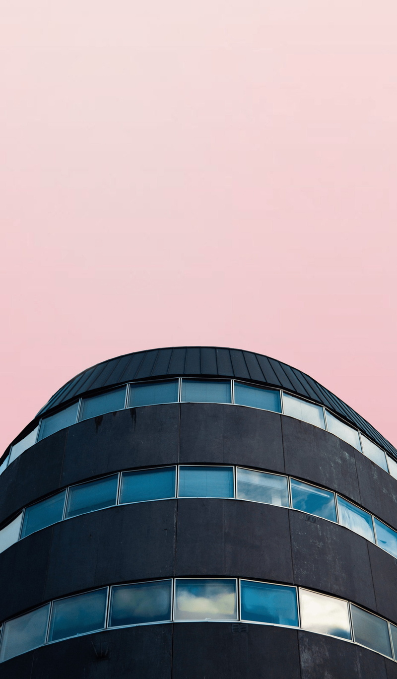 outdoors, skyscraper, office building, black, line, modern, office, building exterior, rise, blue, sky, geometric, minimalist, low angle view