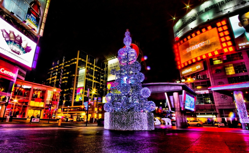 neon Light, blue, urban Scene, multi Colored, human representation, lighting Equipment, street Light, famous Place, people, city Life, 2K, christmas, editorial