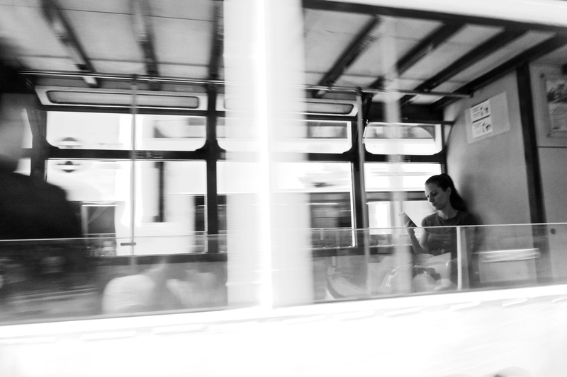 people, pedestrian, train, blurred motion, window, lifestyles, subway train, flooring, human, sliding door, real people, apparel, person, public transportation