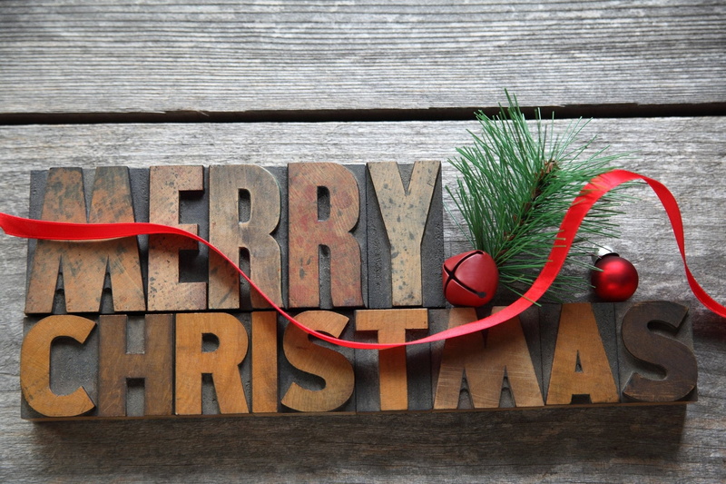 Christmas, Merry Christmas, Ribbon, Holiday, Sign, 1080P
