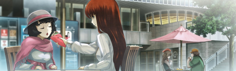Steins;Gate, Anime, Yuki Amane, Mayuri Shiina, Kagari Shiina, 2K, Itaru Hashida