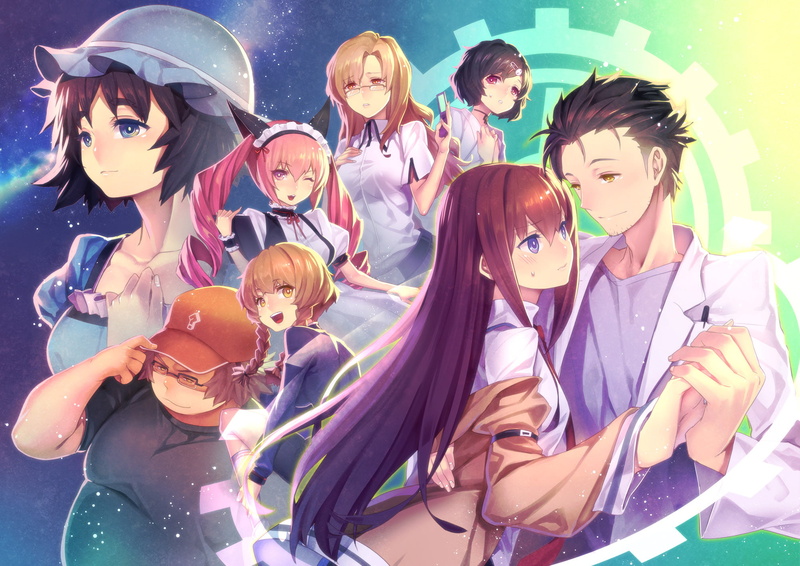 Kiryuu Moeka, 1080P, Hashida Itaru, Okabe Rintarou, Steins;Gate, Makise Kurisu, Urushibara Ruka, Shiina Mayuri, Rintaro Okabe, anime, Faris Nyannyan