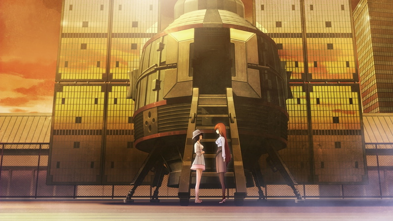 photography themes, men, building, city, building exterior, full length, two people, railing, time machine, sky, 1080P, Anime, modern, real people, lifestyles