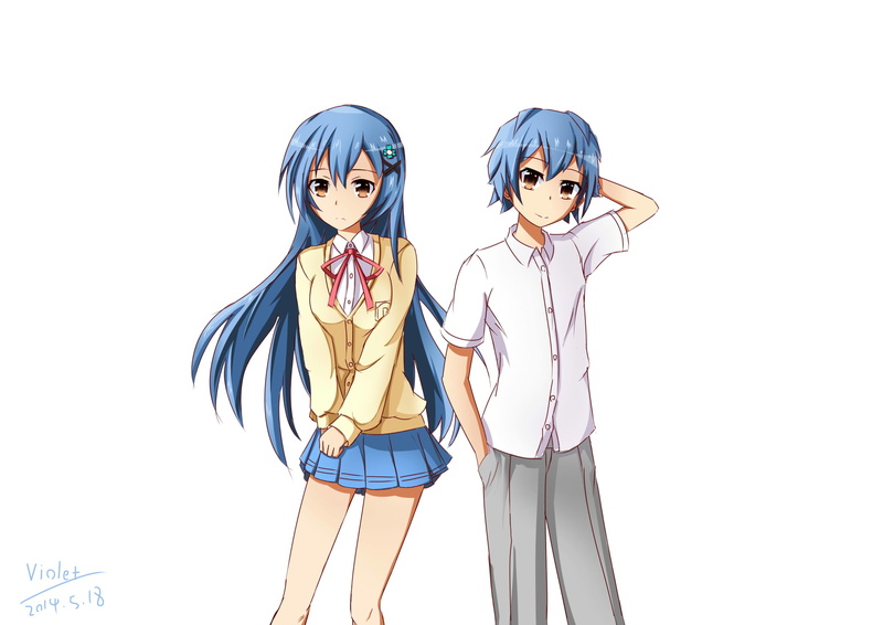Anime, 1080P, Date A Live, Shiori Itsuka, Shido Itsuka
