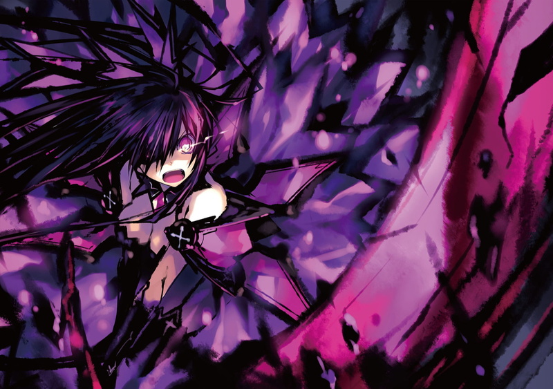 pink color, nature, plant, beauty in nature, reflection, pattern, Date A Live, Anime, shiny, 1080P, celebration, high angle view, luxury, flower, purple