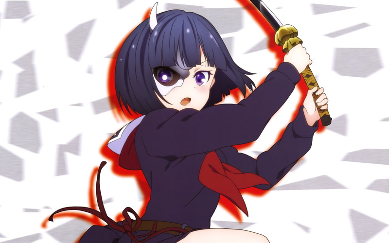 1080P, Armed Girls Machiavellism, Busou Shoujo Machiavellianism, Anime, Rin Onigawara