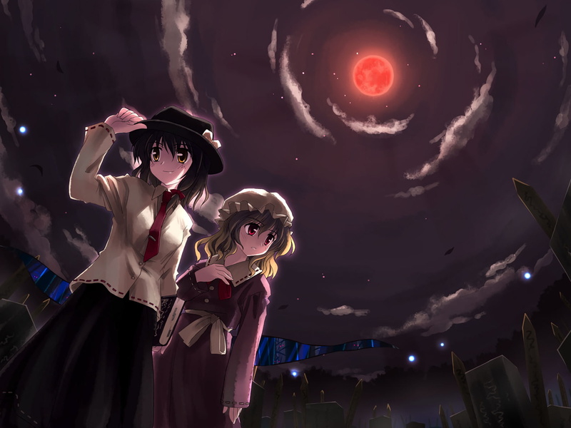 Anime, 1080P, Renko Usami, Maribel Han, Touhou