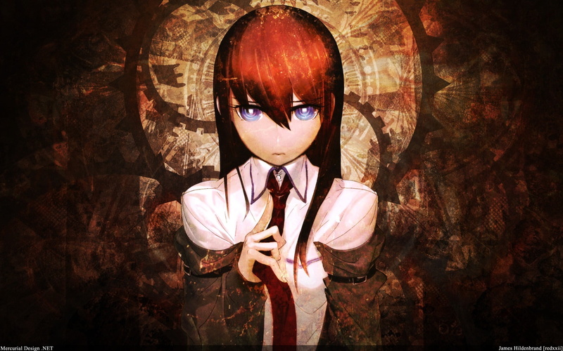 Steins;Gate, waist up, men, clockworks, child, headshot, one person, leisure activity, real people, indoors, looking at camera, Makise Kurisu, innocence