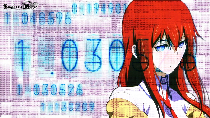 built structure, technology, graffiti, multi colored, data, steinsgate makise kurisu anime girls anime, communication, human representation, one person
