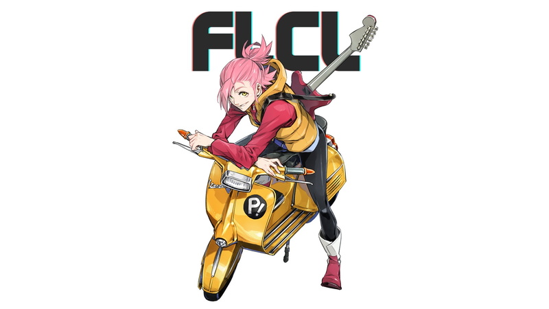 girl, 1080P, background, Furi Curie, art, Furi-Kuri