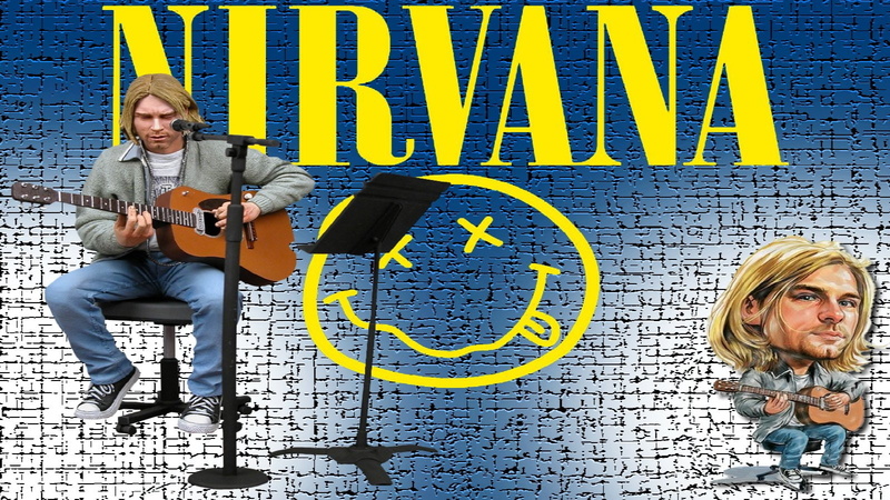 Kury Cobain, Grunge, Nirvana, Band (Music), 720P