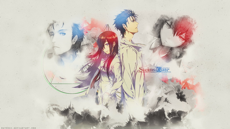 Anime, 1080P, Rintaro Okabe, Steins;Gate, Kurisu Makise