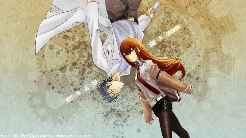 Kurisu Makise, Anime, Rintaro Okabe, 1080P, Steins;Gate