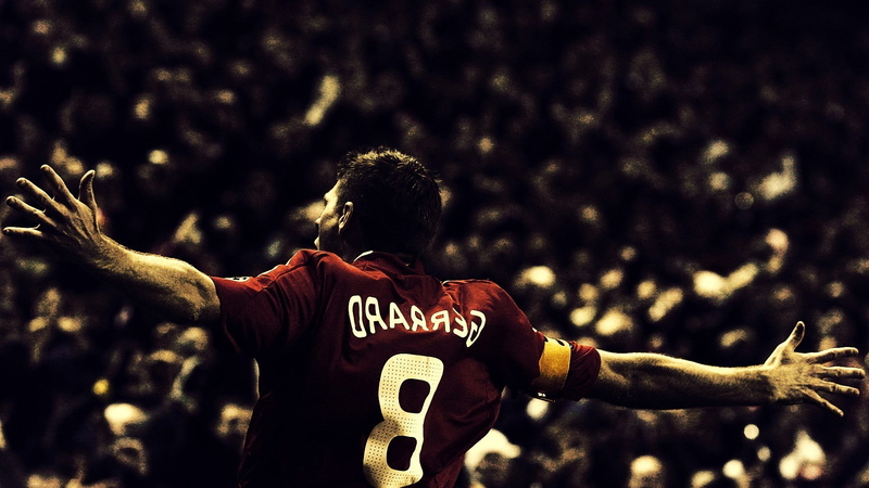 men, 1080P, soccer, Liverpool FC, Steven Gerrard