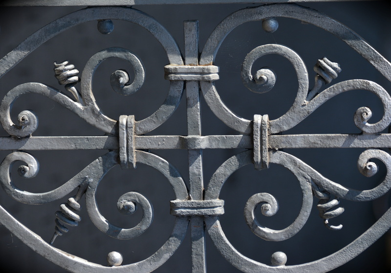 metal, iron railings, goal, pattern, mode of transportation, no people, transportation, full frame, 5K, close-up, wrought iron, connection, strength, design