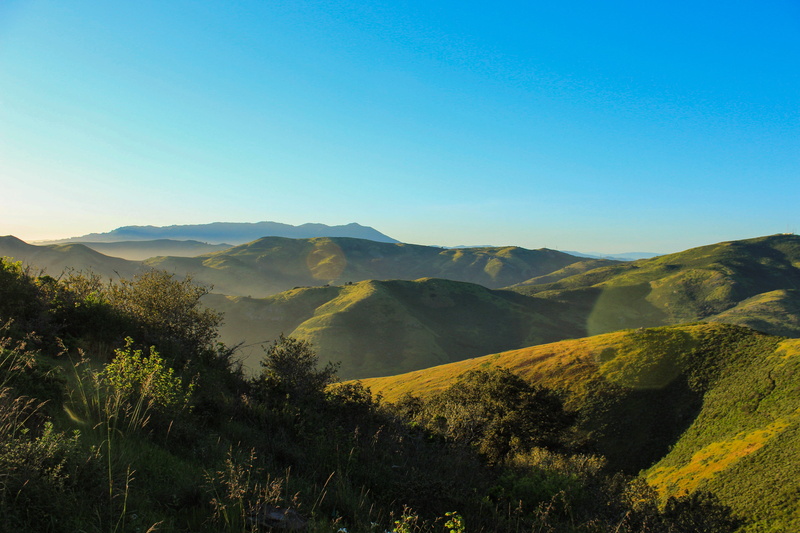 marin headlands, day, clear sky, sf, california, scenics - nature, tranquility, mountain range, land, hill, mountain, mountains, tranquil scene