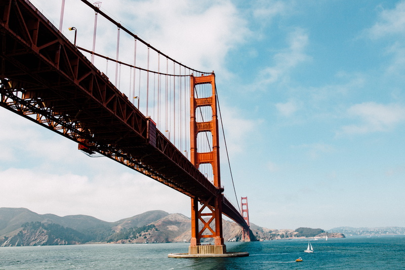 travel, sailboat, built Structure, headland, landscape, day, tourism, landmark, marin headland, no People, 5K, california, san Francisco - California