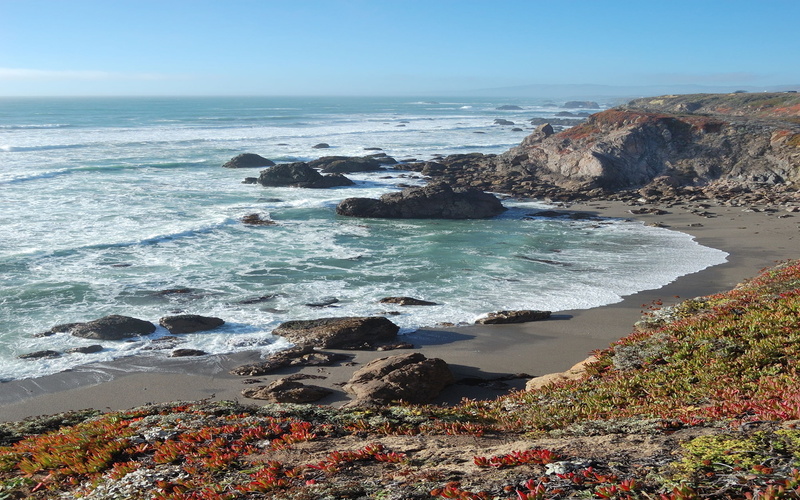 surf, marin, headlands, coastal, 2K